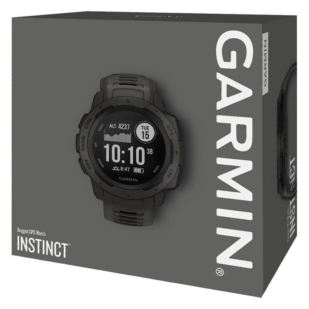 garmin instinct graphite gps watch